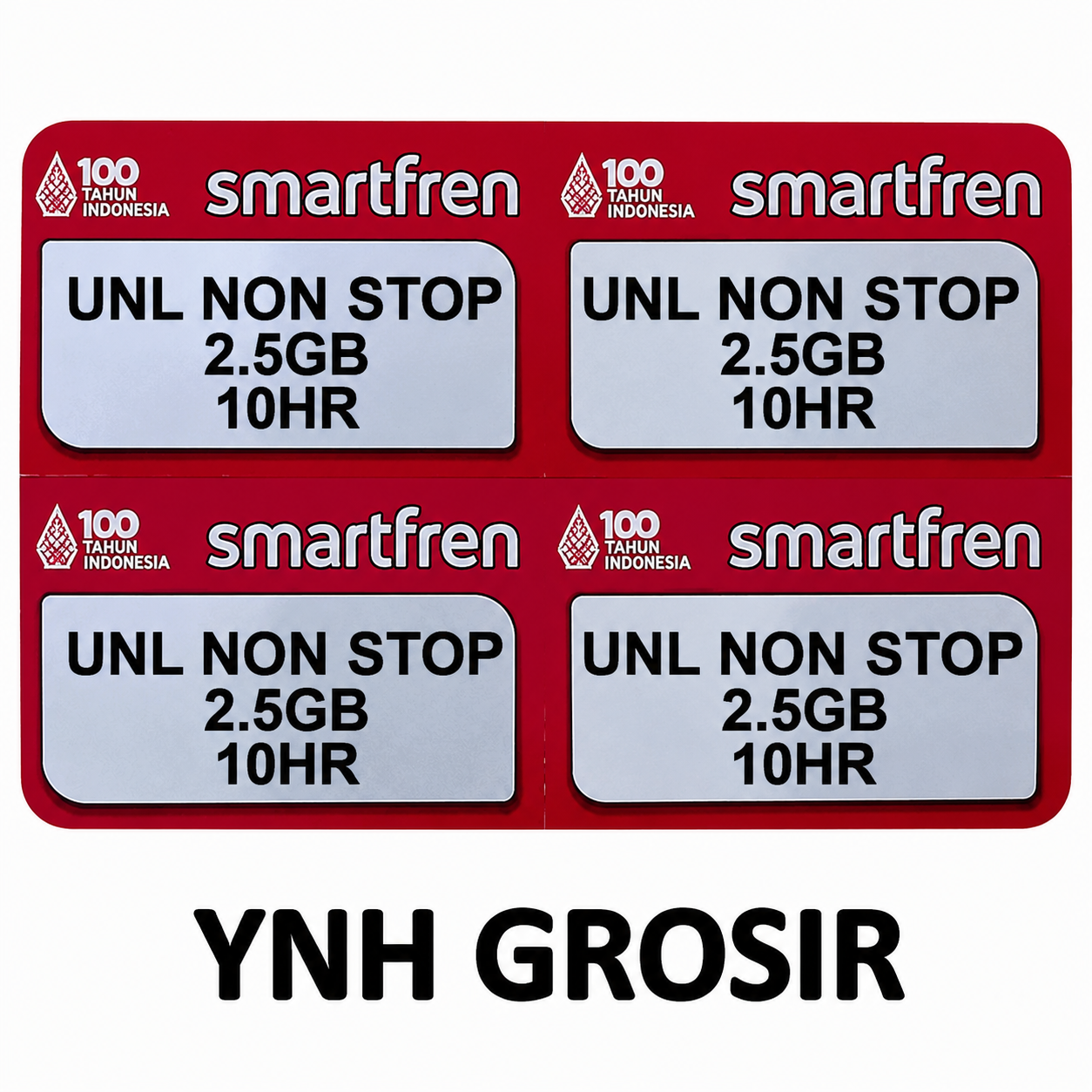Voucher smart UNLIMITED NONSTOP 2.5GB 10HR